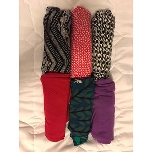 Lot of 6 LLR Leggings.
